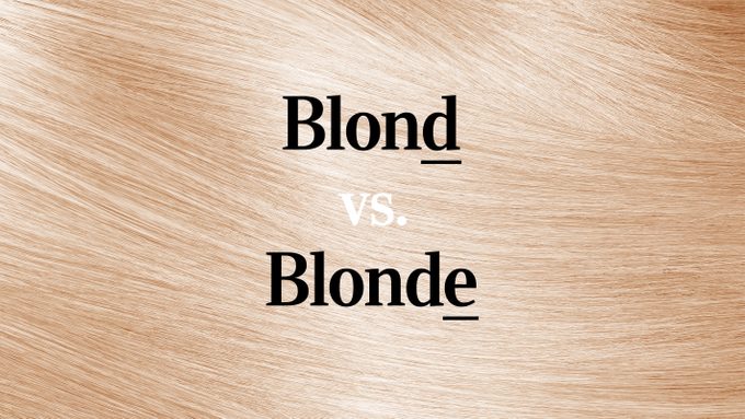 Blond vs. Blonde: Which is Correct?