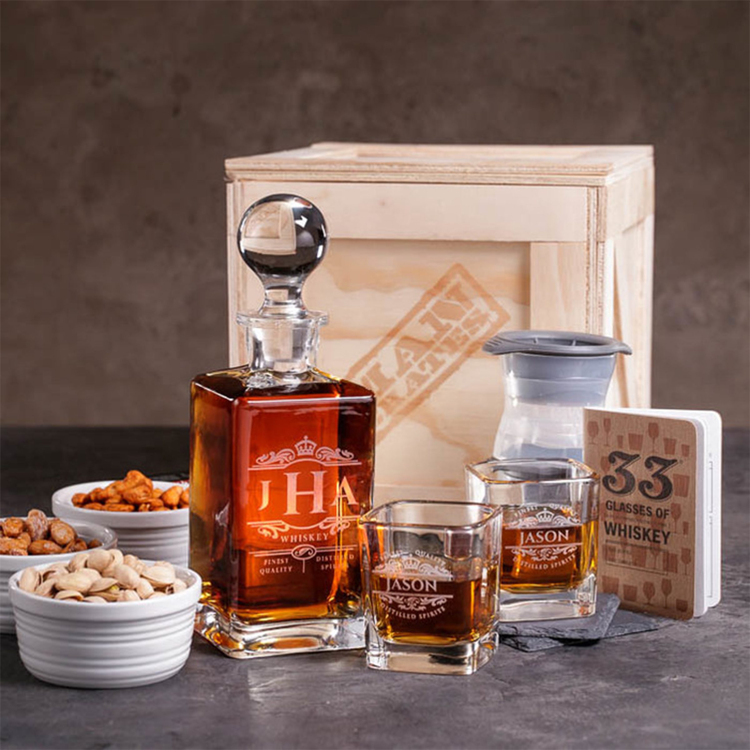 Man Crates Whiskey Appreciation Crate