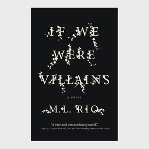 White text spells 