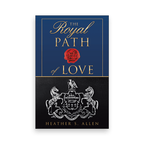 Book cover features ornate crest and title 