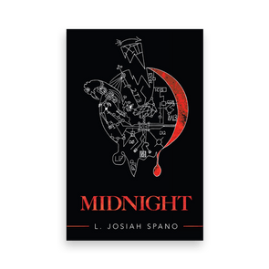 Abstract heart displays complex circuitry design, accompanied by a red crescent and droplet on a black background. Text reads 