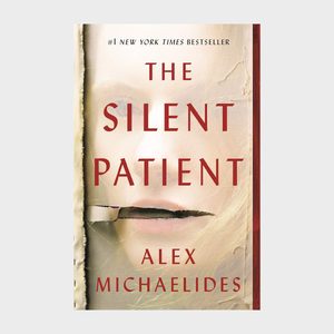 Book cover displays torn paper over a face, revealing hidden lips. Text reads: 