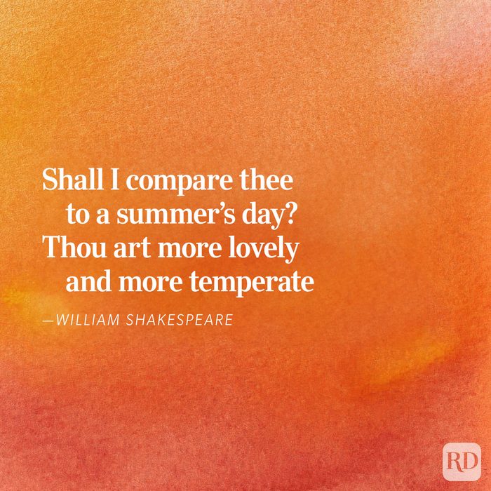 'shall I Compare Thee To A Summer's Day (sonnet 18)' By William Shakespeare